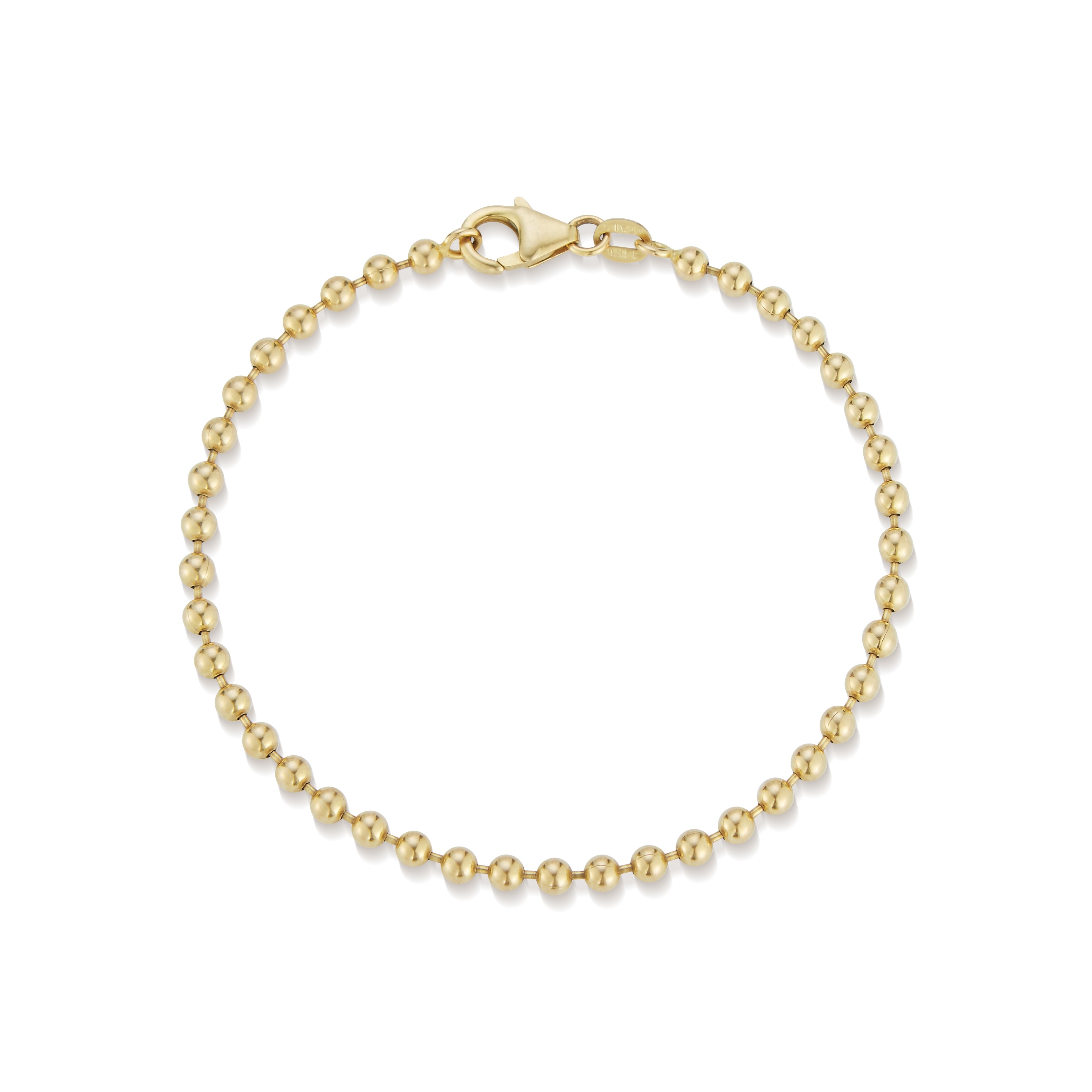Solid Gold Ball Bracelet - Bracelets - Fine Jewelry - Garland Collection