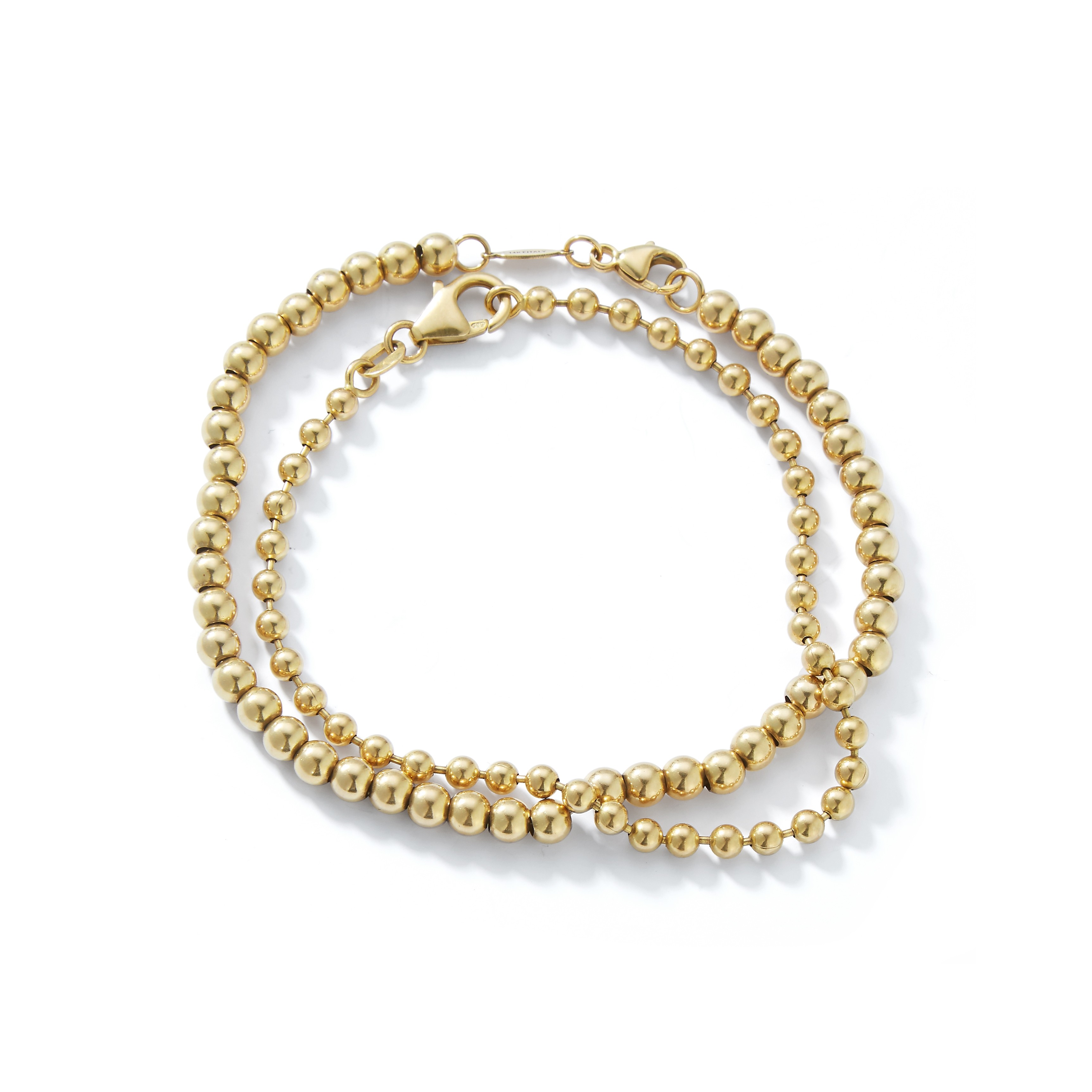 Solid Gold Ball Bracelet - Bracelets - Fine Jewelry - Garland Collection