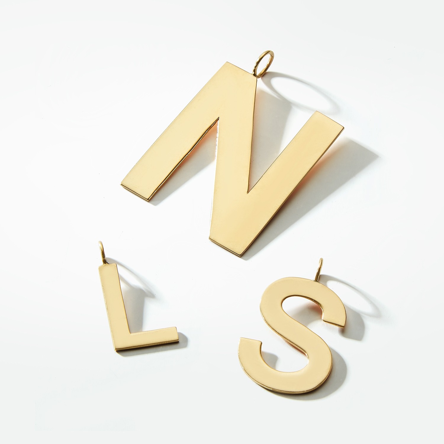 Statement Initial Charm - Garland Collection